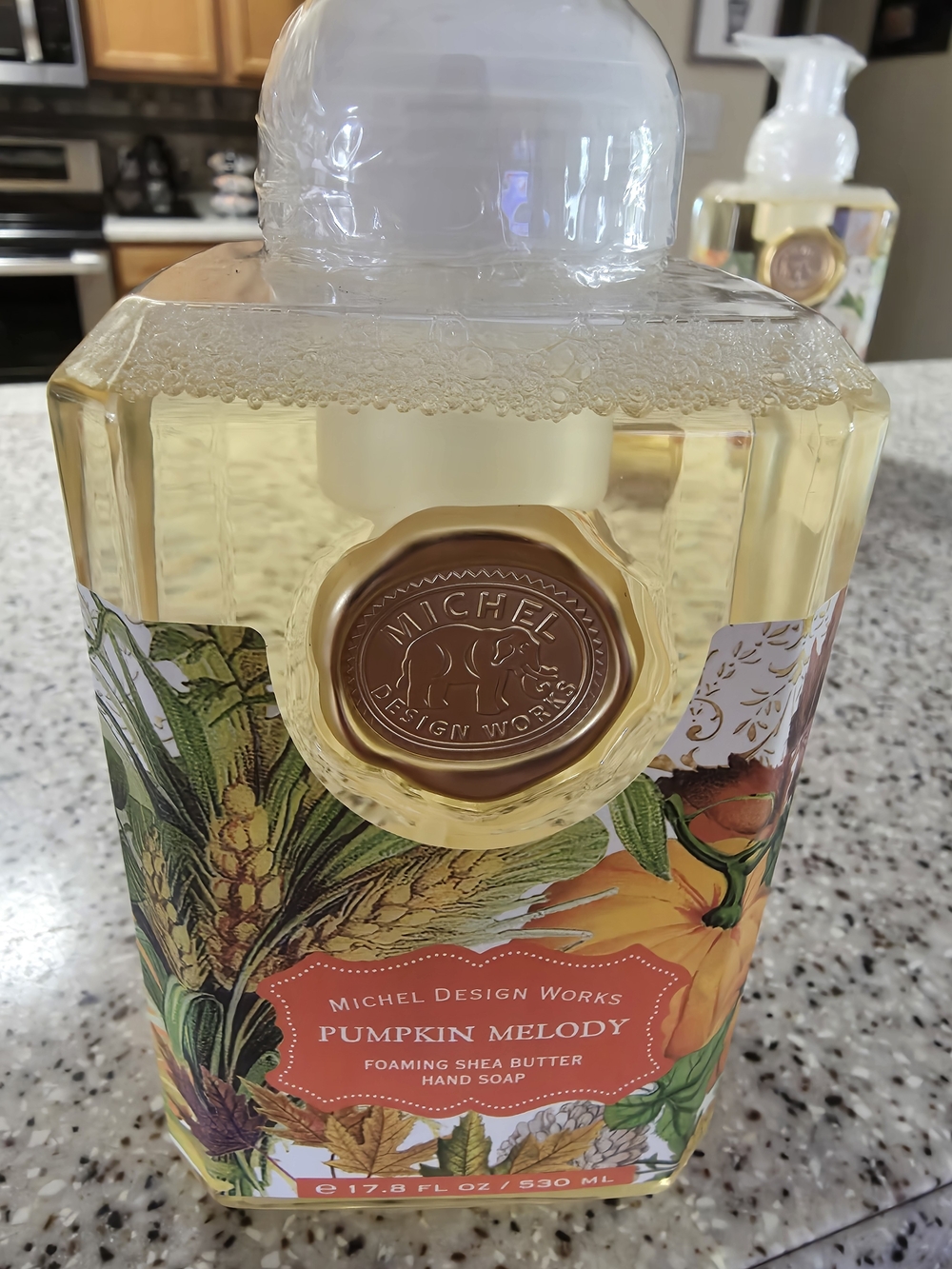 Michel Design Works Pumpkin Melody Foaming Shea Butter Hand Soap - Gold